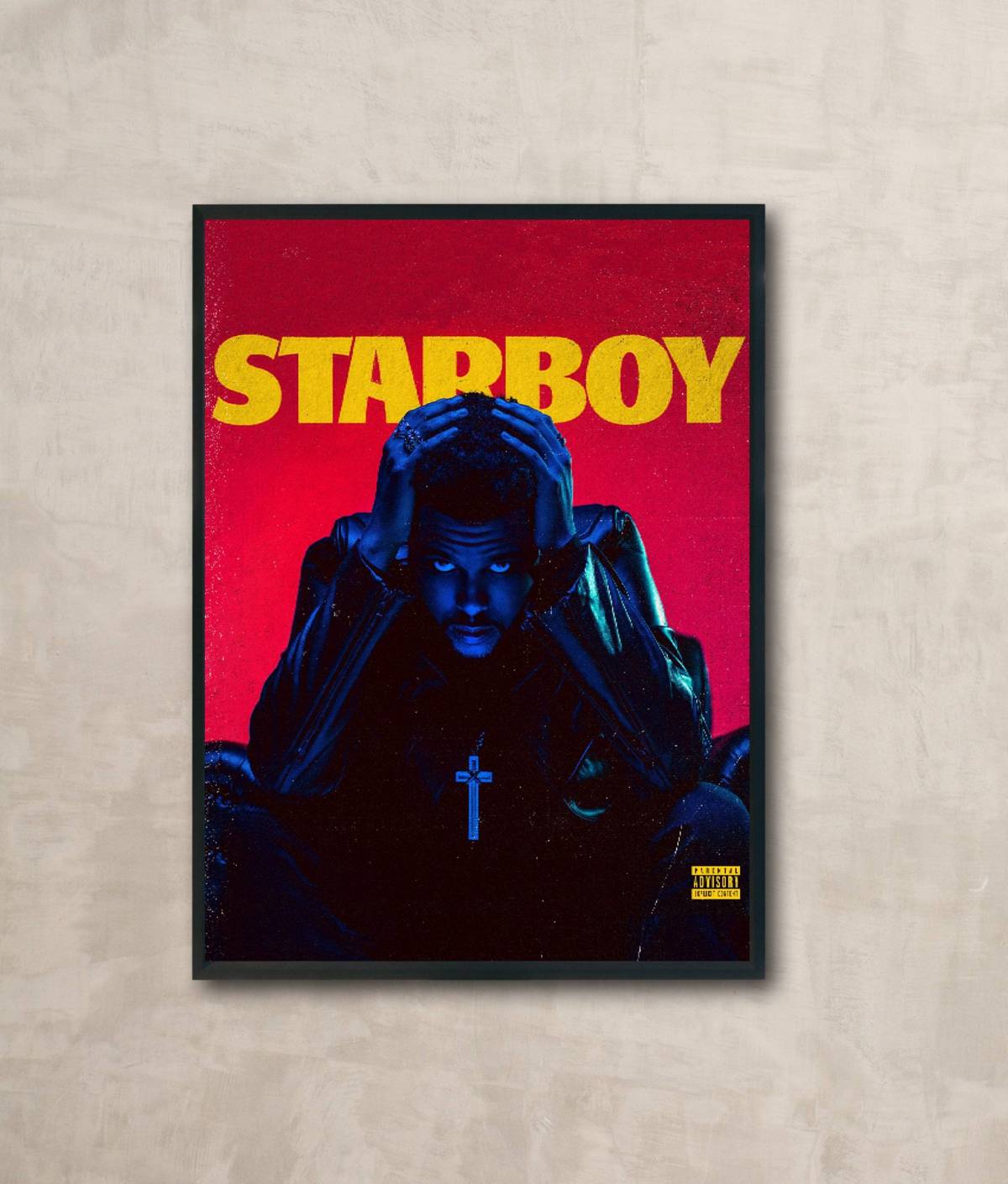 The Weeknd Starboy - Poster | Canvas Wall Art Print