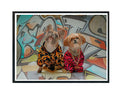 Hype Dog Couple Poster, Rap Poster, Sneaker Poster, Hypebeast Poster, Urban Wall Art, Graffiti Wall Art, Music Posters, Classic Hip Hop Art - Poster | Canvas Wall Art Print