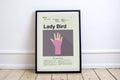 Lady Bird Mid-Century Modern Inspired Print - Poster | Canvas Wall Art Print