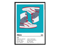 Aliens Iconic Movie Sneaker Poster, Hypebeast Poster, Kicks Poster, Alien Stomper Sneaker Poster, Streetwear Posters, Sneaker Art - Poster | Canvas Wall Art Print