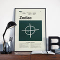 Zodiac Mid-Century Modern Inspired Print - Poster | Canvas Wall Art Print