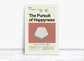 The Pursuit Of Happyness Mid-Century Modern Inspired Print - Poster | Canvas Wall Art Print