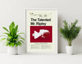 The Talented Mr. Ripley Mid-Century Modern Inspired Print - Poster | Canvas Wall Art Print