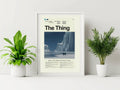 The Thing (1982) Mid-Century Modern Inspired Print - Poster | Canvas Wall Art Print