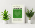 Can'T Buy Me Love Mid-Century Modern Inspired Print - Poster | Canvas Wall Art Print