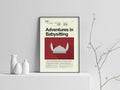Adventures In Babysitting Mid-Century Modern Inspired Print - Poster | Canvas Wall Art Print