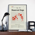 Reservoir Dogs Mid-Century Modern Inspired Print - Poster | Canvas Wall Art Print