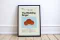 The Wedding Singer Mid-Century Modern Inspired Print - Poster | Canvas Wall Art Print