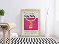 Ugly Betty Mid-Century Modern Inspired Print - Poster | Canvas Wall Art Print