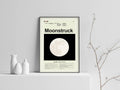 Moonstruck Mid-Century Modern Inspired Print - Poster | Canvas Wall Art Print