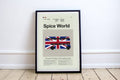 Spice World Mid-Century Modern Inspired Print - Poster | Canvas Wall Art Print