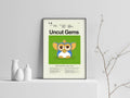 Uncut Gems Mid-Century Modern Inspired Print - Poster | Canvas Wall Art Print