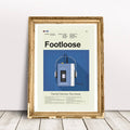Footloose (1984) Mid-Century Modern Inspired Print - Poster | Canvas Wall Art Print
