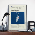 Miracle Mid-Century Modern Inspired Print - Poster | Canvas Wall Art Print