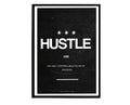 Hustle Motivation Poster, Hypebeast Poster, Minimal Art Poster, Urban Wall Art, Graffiti Wall Art, Streetwear Posters, Sneaker Art - Poster | Canvas Wall Art Print