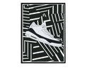 Fragment Design Jordan 3 Close Sneaker Poster, Hypebeast Poster, Kicks Poster, Urban Wall Art, Graffiti, Streetwear Poster, Sneaker Art - Poster | Canvas Wall Art Print