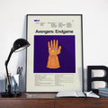 Avengers: Endgame Mid-Century Modern Inspired Print - Poster | Canvas Wall Art Print