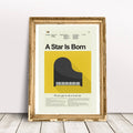 A Star Is Born Mid-Century Modern Inspired Print - Poster | Canvas Wall Art Print