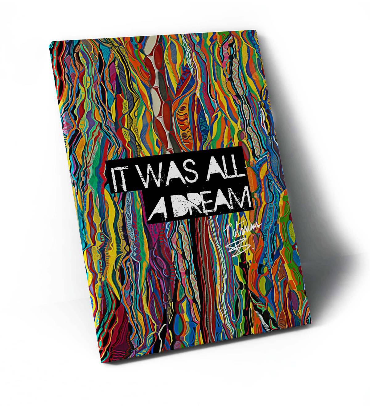 It Was All A Dream Canvas Print, Hypebeast Canvas, Hip Hop Canvas Art, Urban Wall Art, Sneaker Art Canvas, Motivational Canvas Art - Poster | Canvas Wall Art Print