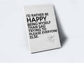 Rather Be Happy Canvas Print, Hypebeast Canvas, Hip Hop Canvas Art, Urban Wall Art, Sneaker Art Canvas, Motivational Canvas Art - Poster | Canvas Wall Art Print