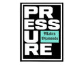 Pressure Makes Diamonds Poster, Hypebeast Poster, Minimal Art Poster, Urban Wall Art, Graffiti Wall Art, Motivational Posters, Sneaker Art - Poster | Canvas Wall Art Print
