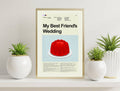 My Best Friend'S Wedding Mid-Century Modern Inspired Print - Poster | Canvas Wall Art Print
