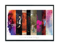Kid Cudi Album History Poster, Hypebeast Poster, Hip Hop Poster, Urban Wall Art, Yeezy Wall Art - Poster | Canvas Wall Art Print