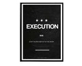 Execution Motivation Poster, Hypebeast Poster, Minimal Art Poster, Urban Wall Art, Graffiti Wall Art, Streetwear Posters, Sneaker Art - Poster | Canvas Wall Art Print