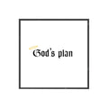 God'S Plan Minimal Poster, Hypebeast Poster, Hip Hop Poster, Urban Wall Art, Yeezy Wall Art, Music Posters, Motivational Art - Poster | Canvas Wall Art Print
