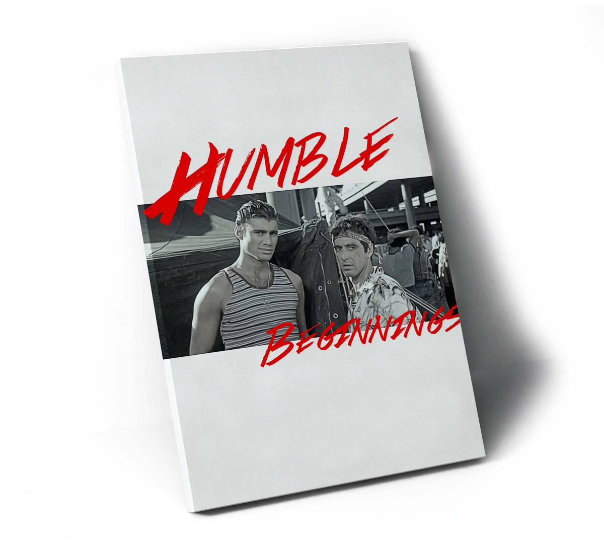 Humble Hustler Canvas Print, Hypebeast Canvas, Hip Hop Canvas Art, Urban Wall Art, Sneaker Art Canvas, Motivational Canvas Art, Movie Canvas - Poster | Canvas Wall Art Print