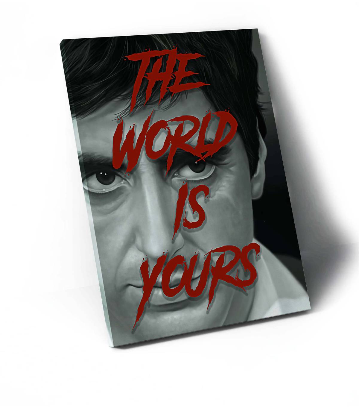 The World Is Yours Canvas Print, Hypebeast Canvas, Hip Hop Canvas Art, Urban Wall Art, Pop Art Canvas, Motivational Canvas Art, Movie Canvas - Poster | Canvas Wall Art Print
