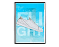 Centre Court Sneaker Poster, Hypebeast Poster, Kicks Poster, Urban Wall Art, Graffiti Wall Art, Streetwear Posters, Sneaker Wall Art - Poster | Canvas Wall Art Print