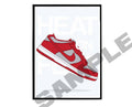 Unlv Dunk Sneaker Poster, Hypebeast Poster, Sneaker Collage Poster, Urban Wall Art, Streetwear Wall Art, Music Posters - Poster | Canvas Wall Art Print