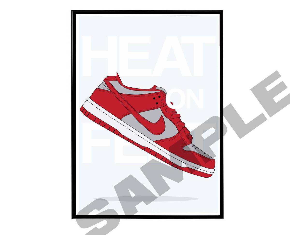 Unlv Dunk Sneaker Poster, Hypebeast Poster, Sneaker Collage Poster, Urban Wall Art, Streetwear Wall Art, Music Posters - Poster | Canvas Wall Art Print