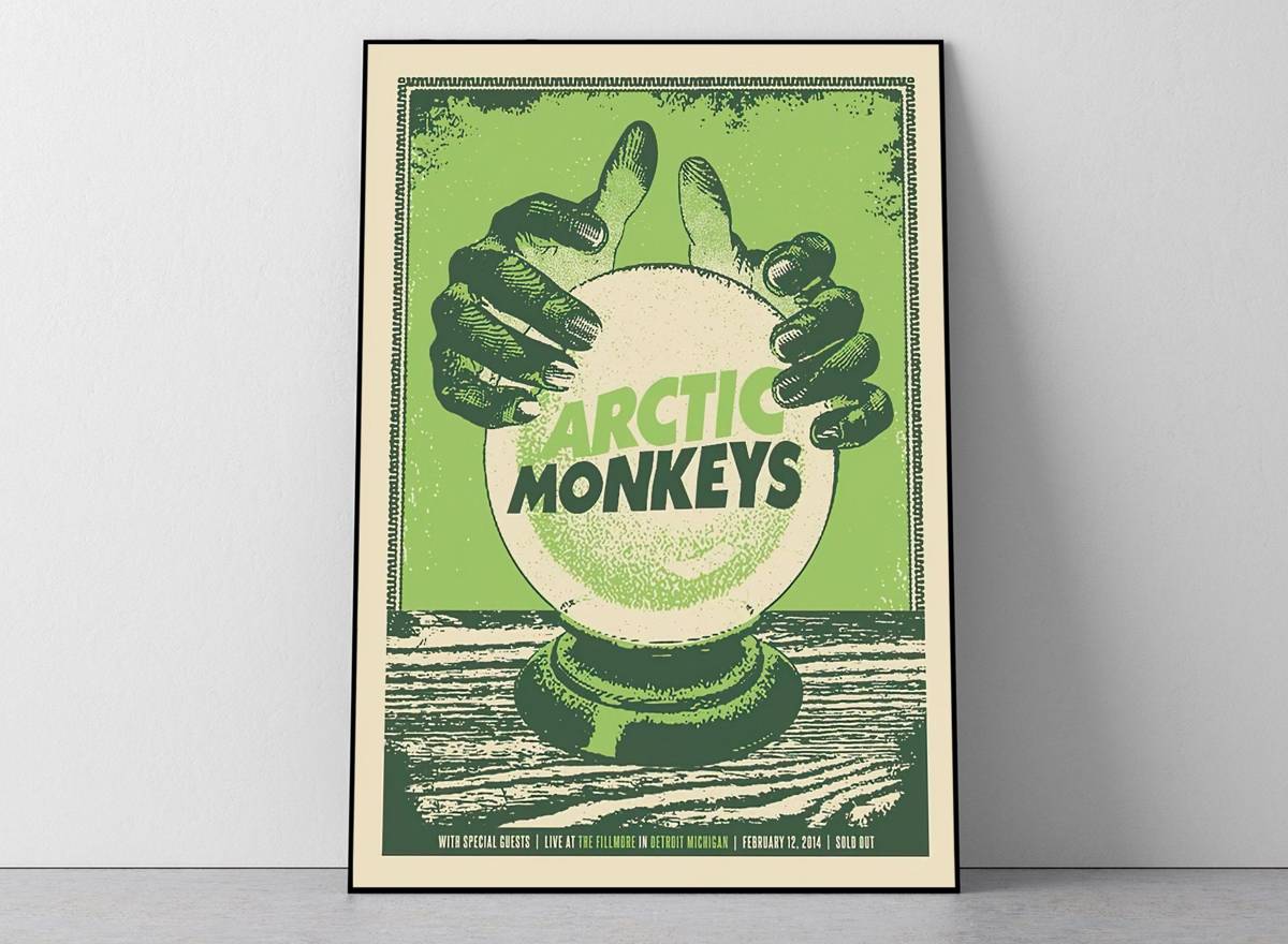Vintage Y2K Arctic Monkeys Poster, Edgy, 2000S, Pop, Music, Album Art - Poster | Canvas Wall Art Print