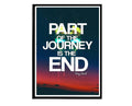 Part Of The Journey Quote Poster, Hypebeast Poster, Movie Poster, Urban Wall Art, Graffiti Wall Art, Streetwear Posters - Poster | Canvas Wall Art Print