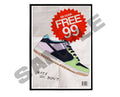 Free 99 2 Dunk Sneaker Poster, Hypebeast Poster, Sneaker Collage Poster, Urban Wall Art, Streetwear Wall Art, Music Posters - Poster | Canvas Wall Art Print
