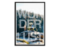 Hype Wonderlust Poster, Sneaker Poster, Hypebeast Poster, Urban Wall Art, Motivational Art, Streetwear Poster, Sneaker Art, Nature Poster - Poster | Canvas Wall Art Print