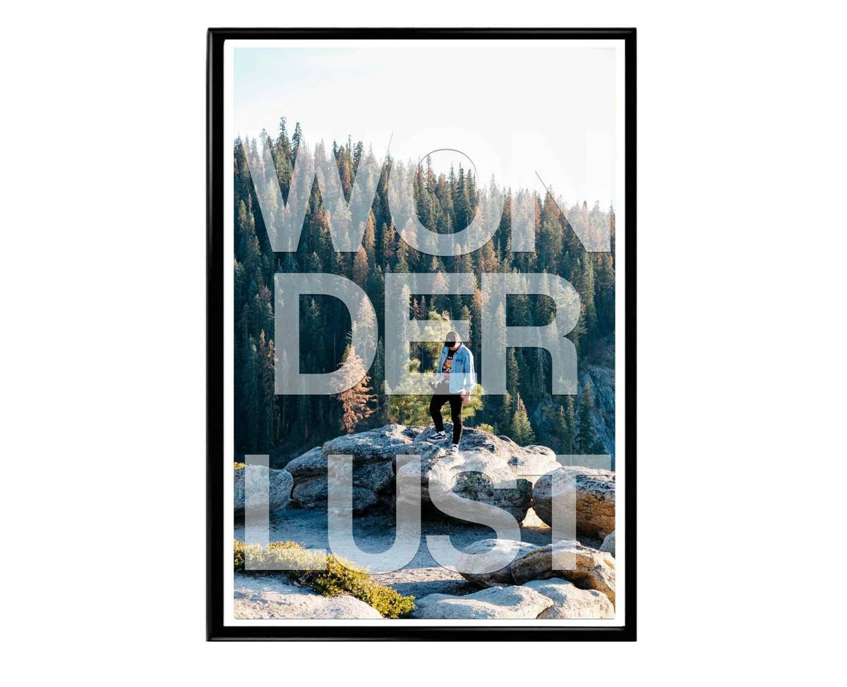 Hype Wonderlust Poster, Sneaker Poster, Hypebeast Poster, Urban Wall Art, Motivational Art, Streetwear Poster, Sneaker Art, Nature Poster - Poster | Canvas Wall Art Print