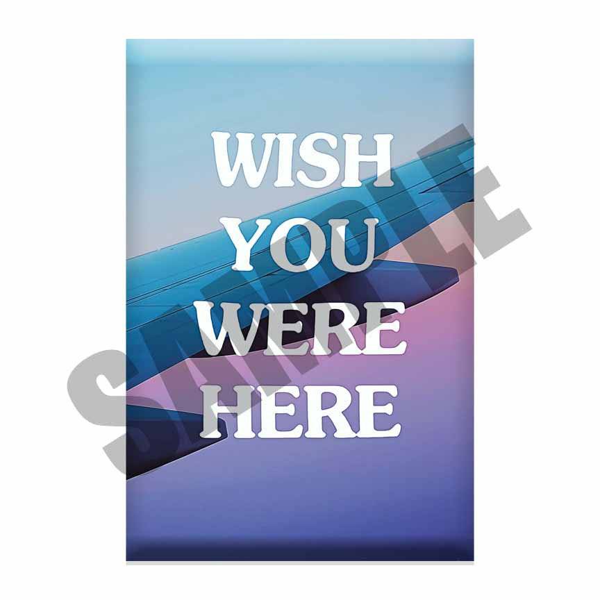 Wish You Were Here Metal Print, Hypebeast Poster, Sneaker Aluminum Print, Streetwear Art, Metal Wall Art, Travis Scott Quote Wall Art - Poster | Canvas Wall Art Print