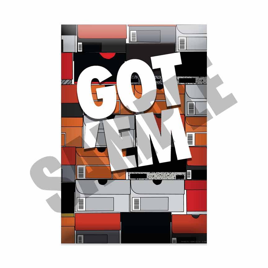 Got Em Sneaker Boxes Metal Print, Hypebeast Poster, Sneaker Aluminum Print, Streetwear Art, Metal Wall Art, Hype Decor, Urban Wall Art - Poster | Canvas Wall Art Print
