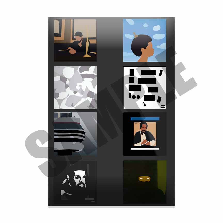 Minimal Album History Metal Print, Hypebeast Poster, Music Aluminum Print, Streetwear Art, Metal Wall Art, Rap Song Quote Wall Art - Poster | Canvas Wall Art Print