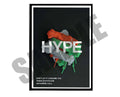 Hype Don'T Let It Consume You Poster, Hypebeast Poster, Kicks Poster, Urban Art, Graffiti Wall Art, Streetwear Posters, Sneaker Wall Art - Poster | Canvas Wall Art Print