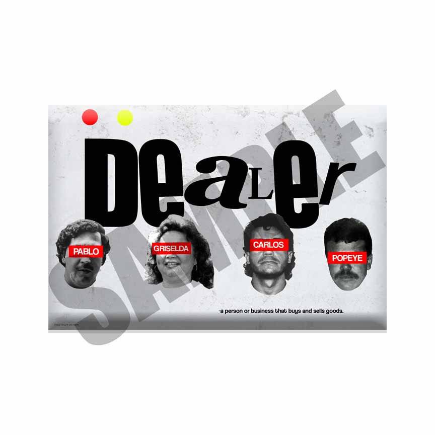 Pablo Escobar Dealer Metal Print, Hypebeast Poster, Sneaker Aluminum Print, Streetwear Art, Metal Wall Art, Cocaine Cowboys Wall Art - Poster | Canvas Wall Art Print