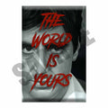 The World Is Yours Metal Print, Hypebeast Poster, Movie Aluminum Print, Streetwear Art, Metal Wall Art, Scarface Wall Art - Poster | Canvas Wall Art Print