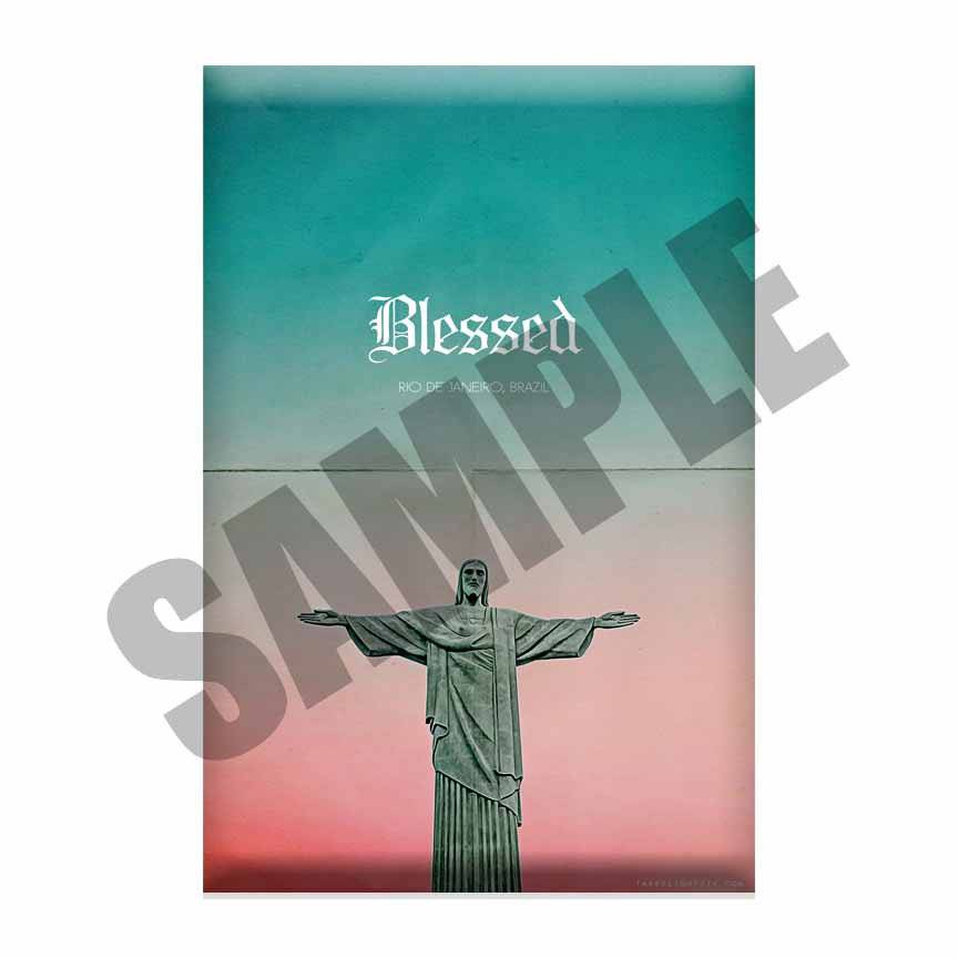 Blessed Rio Metal Print, Hypebeast Metel Prints, Sneaker Aluminum Print, Streetwear Art, Metal Wall Art, Urban Metal Wall Art - Poster | Canvas Wall Art Print