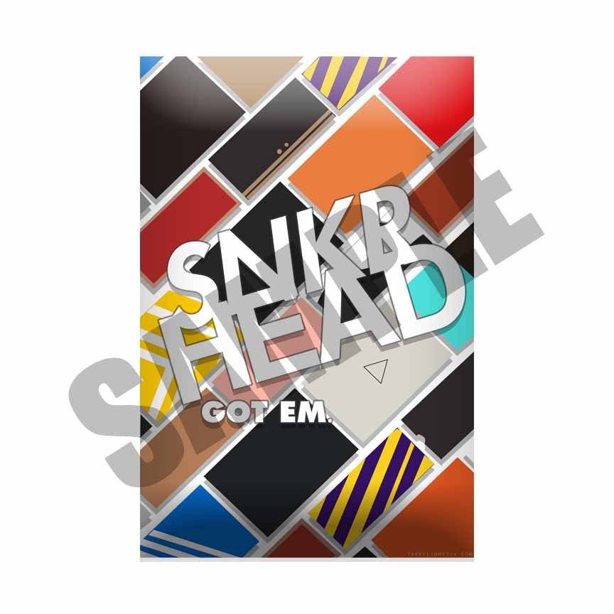 Sneaker Head Minimal Metal Print, Hypebeast Poster, Sneaker Aluminum Print, Streetwear Art, Metal Wall Art, Hype Decor, Urban Wall Art - Poster | Canvas Wall Art Print