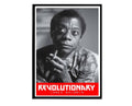 James Baldwin Poster, Revolutionary Poster, Black History Poster, Black Art, Melanin Wall Art, Black American Poster, Ados Poster - Poster | Canvas Wall Art Print