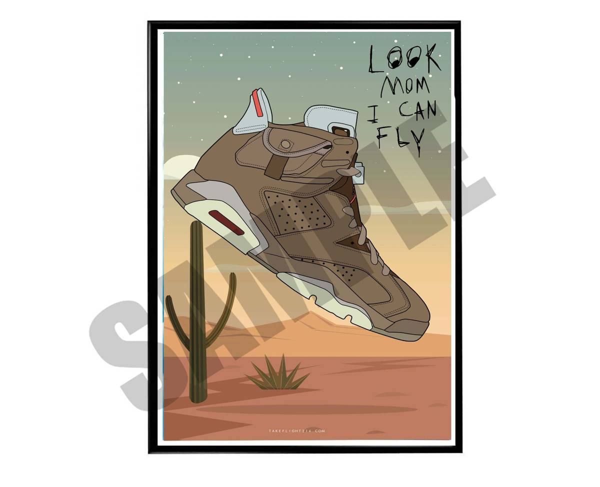 Cactus British Khaki Sneaker Poster, Hypebeast Poster, Kicks Poster, Urban Wall Art, Sneakerhead Wall Art, Streetwear Posters, Sneaker Art - Poster | Canvas Wall Art Print