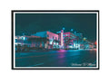 South Beach Nights Poster, Miami Poster, Flordia Poster, Tropical Wall Art, Hypebeast Decor, Art Deco Posters, Ocean Poster, Wonderlust Art - Poster | Canvas Wall Art Print
